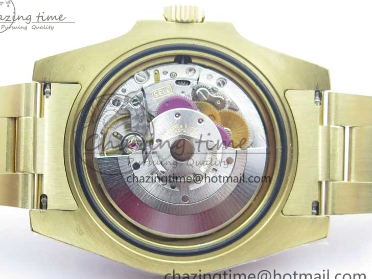 AAA Replica Watches Bracelet SA3135 3010 Black Diam Black Maker 1:1 Dial Bp 116618 Edition V on Ceramic 316L Submariner YG Supportive LN Best 0105